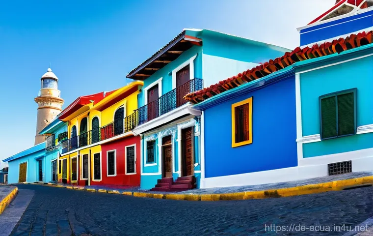 과야킬 여행 추천지 - **A vibrant evening scene at Malecón 2000 in Guayaquil.** The modern promenade stretches along the R... 과야킬 여행 추천지 - **A vibrant evening scene at Malecón 2000 in Guayaquil.** The modern promenade stretches along the R...